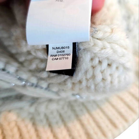 Kate Spade Jewel Button Texture Cardigan In Cream Silver Size XXS - Picture 9 of 13